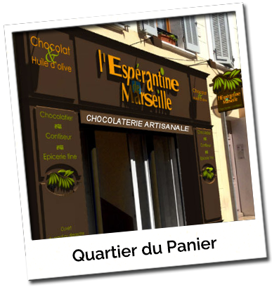 Biscuiterie artisanale à Marseille, Quartier du Panier, à deux pas du Vieux-Port.